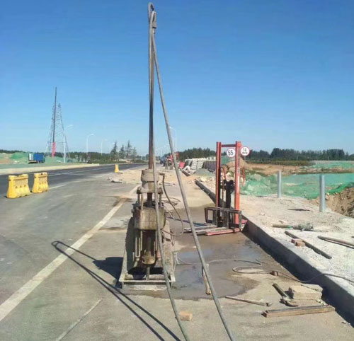 楚雄公路高聚物注浆加固